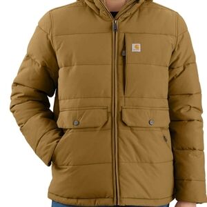 Carhartt Tan Puffer Jacket